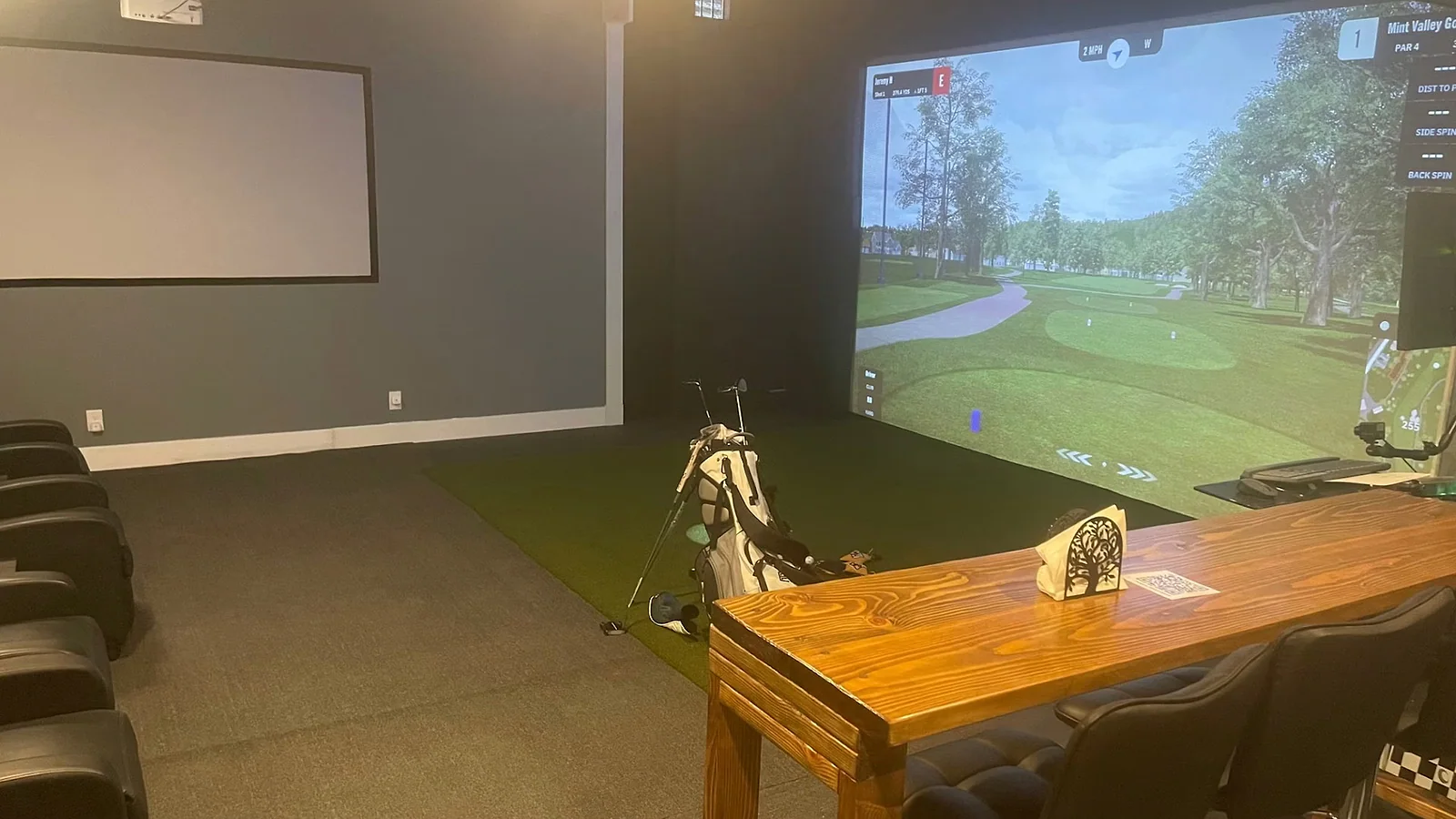 Real ParSims simulator lounge in West Jordan, Utah